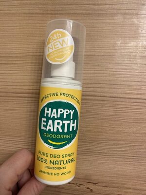 Happy Earth 100% Natural Jasmine Ho Wood Deodorant Spray