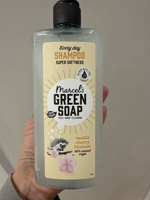 Marcel's Green Soap Shampoo every day vanilla cherry blossom