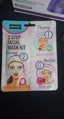 3 step facial mask kit