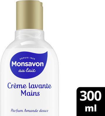 Monsavon Crème Lavante Mains Parfum Amande Douce Antibactérienne