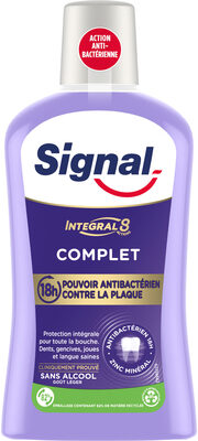 Signal Bain de Bouche Antibactérien Integral 8 Complet 500ml