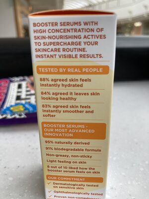 Vitamins C+E+F booster serum