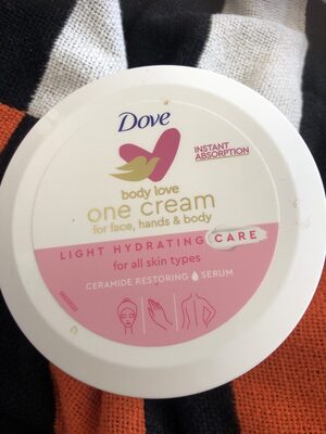Dove Body Love Light Hydration One Cream