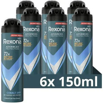 Rexona Men Advanced Protection Cobalt Dry Antitranspirant Spray