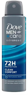 Dove Men+ Care Advanced Clean Comfort Antitranspirant Deodorant Spray