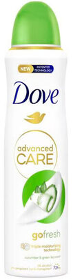 Dove Go fresh cucumber anti-transpirant spray