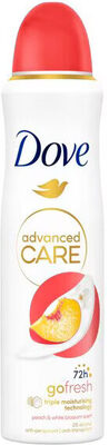 Dove Advanced Care Go Fresh Peach & White Blossom Antitranspirant Deodorant Spray