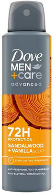 Dove Men+Care Advanced Sandelwood + Vanilla Antitranspirant Spray