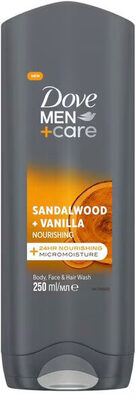 Dove Men+Care Sandalwood & Vanilla 3-in-1 Douchegel