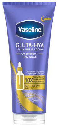 Vaseline Gluta-Hya Overnight Radiance Serum Burst Lotion