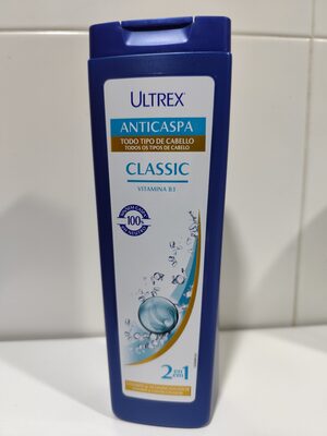 Champú y acondicionador anticaspa classic 2 en 1