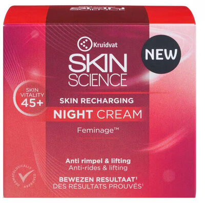 Kruidvat Skin Science Skin Recharging 45+ Night Cream