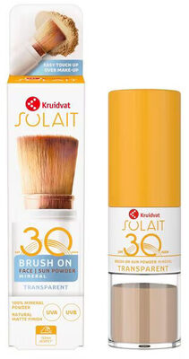 Kruidvat Solait SPF30 Brush on Face Transparant Sun Powder