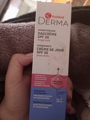 Kruidvat Derma SPF30 Hydraterende Dagcrème
