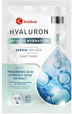 Kruidvat Hyaluron Intense Hydration Serum Infused Sheet Mask