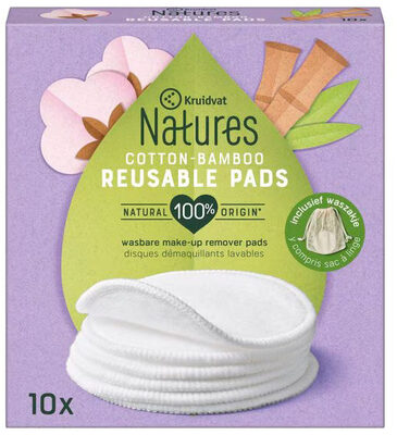 Natures Cotton-Bamboo Reusable Pads