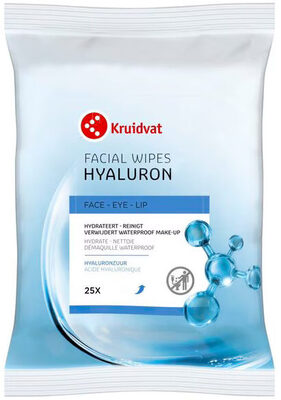 Kruidvat Hyaluron Gezichtsreinigingdoekjes