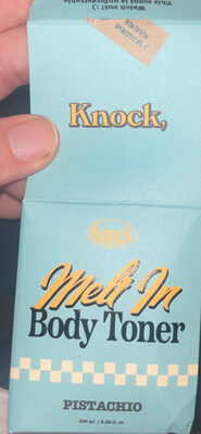 Knock Melt-in Body Toner Pistachio