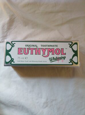 Euthymol whitening toothpaste