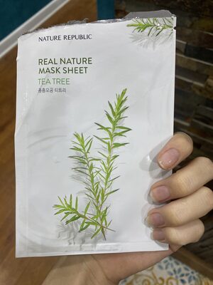 Real nature mask sheet