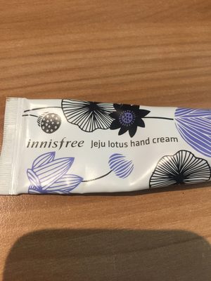 Jeju lotus hand cream