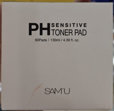 pH sensitive toner pad