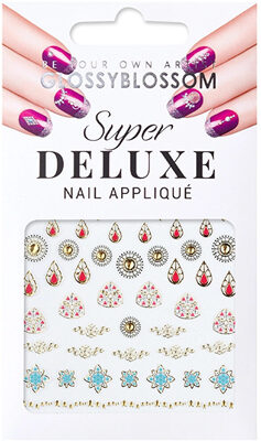 Glossy Blossom Jewel Box Ancient Secret Tırnak Sticker 45234
