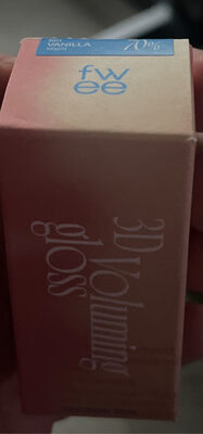 Fwee 3DVoluming Gloss Vanilla