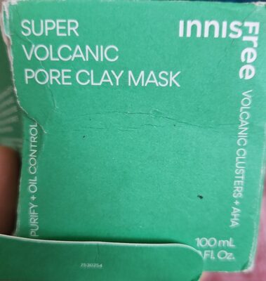 innisfree volcanic clay mask