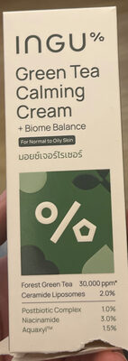 INGU Green Tea Calming Cream