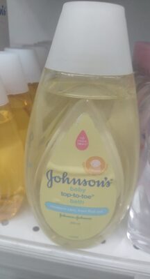 Johnson's baby top-to-toe bath