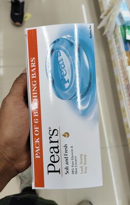 pears soft and fresh bathing bar