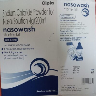 Cipla nasowash starter kit