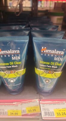 Intense oil clear lemon face wash