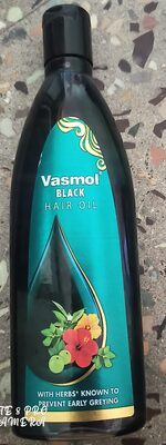 vasmol black hair oil