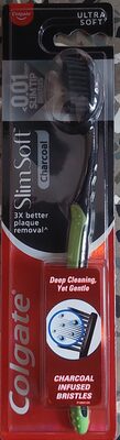 Colgate SlimSoft Charcoal Toothbrush