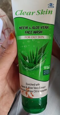 Neem aloe vera face wash