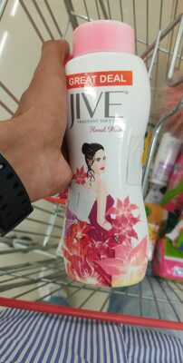 Jive floral pink Talc
