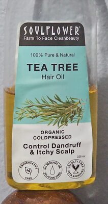 Soulflower Tea Tree Hair Oil