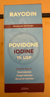 MOUTHWASH AND GARGLE - POVIDONE IODINE 1% USP