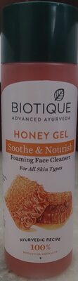 Biotique Bio Honey Gel Soothe & Nourish Foaming Face Cleanser