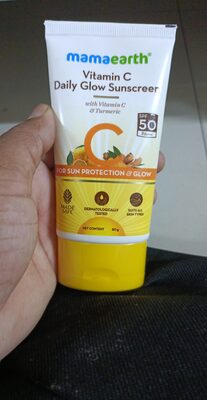 Mamaearth  Vitamin C Daily Glow Sunscreen