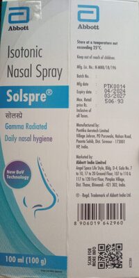 Abbott Solspre