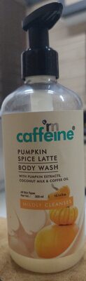 mCaffeine Pumpkin Spice Latte Body Wash: