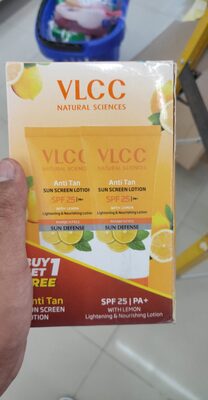 Vlcc Anti tan sun screen lotion 150+150 ml