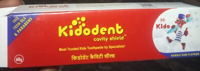 Kidodent cavity shield toothpaste