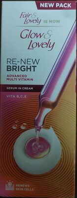 Glow & LovelyGlow & Lovely Re-New Bright Advanced Multi Vitamin Serum in Cream