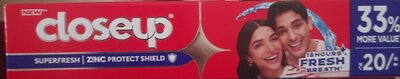 Closeup Toothpaste