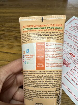 Face wash