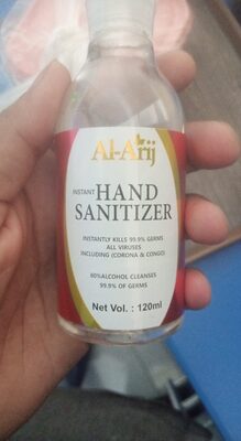 Hand sanitizer